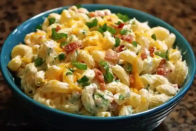 Jalapeño Popper Macaroni Salad