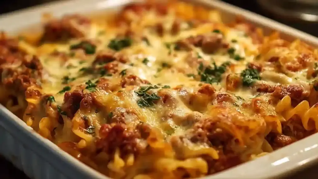 Johnny Marzetti Casserole
