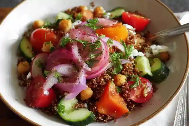 Mediterranean Quinoa Bowl