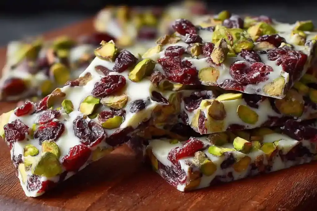 Pistachio Cranberry Bark
