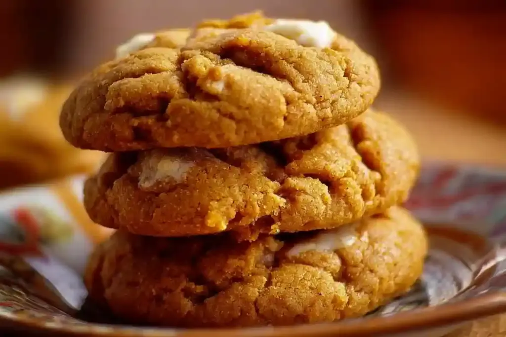Pumpkin Cheesecake Cookies