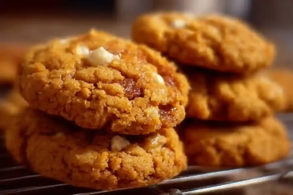 Pumpkin Cheesecake Cookies