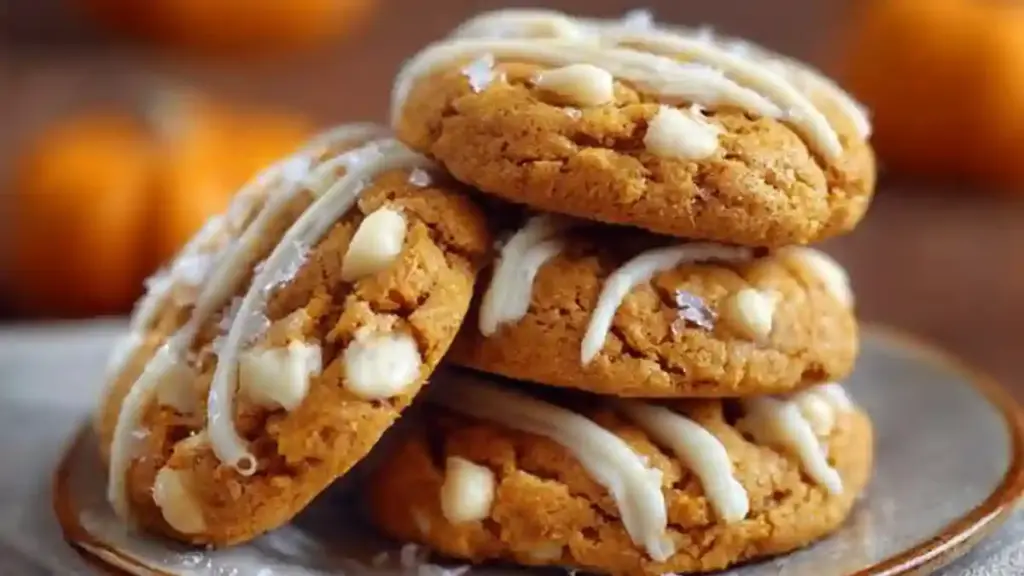 Pumpkin Cheesecake Cookies