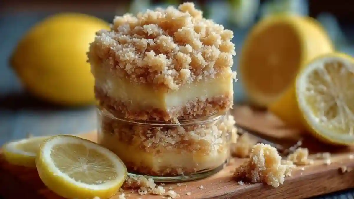 Sugar Cookie Lemonade Crumble