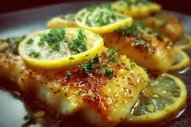 Zesty Lemon Butter Fish Fillet
