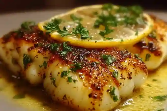 Zesty Lemon Butter Fish Fillet