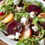 Beet Salad with Goat Cheese and Balsamic
