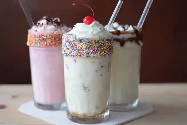 Birthday Cake Milkshakes