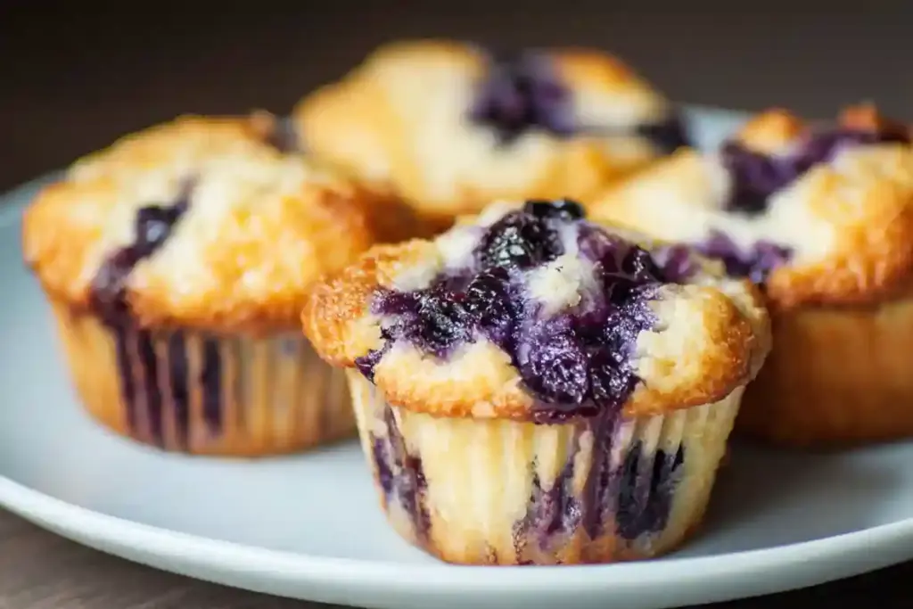 Blueberry Cream Cheese Muffins