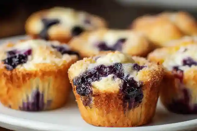 Blueberry Cream Cheese Muffins