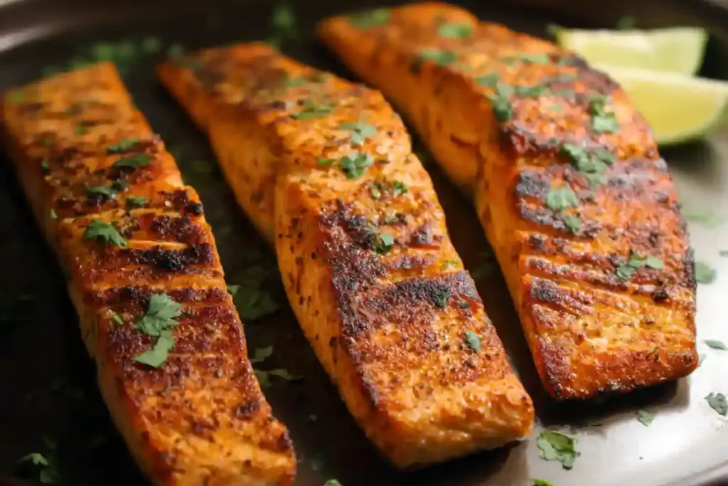 Broiled Salmon