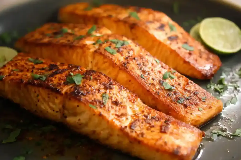 Broiled Salmon