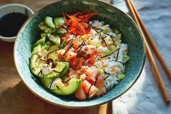 California Roll Sushi Bowls