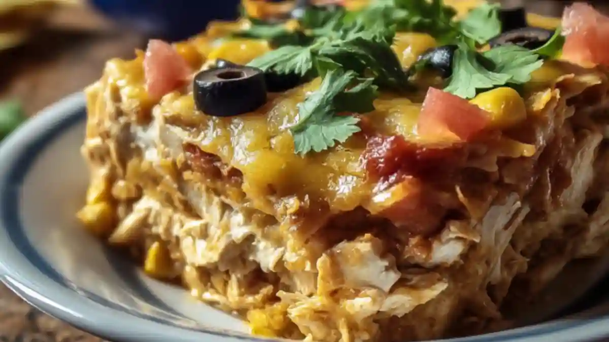 Cheesy Mexican Chicken Casserole