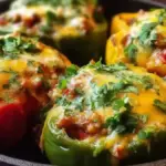 Cheesy Mexican Stuffed Peppers