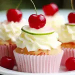 Cherry Limeade Cupcakes