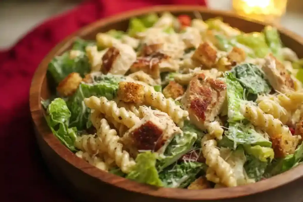 Chicken Caesar Pasta Salad