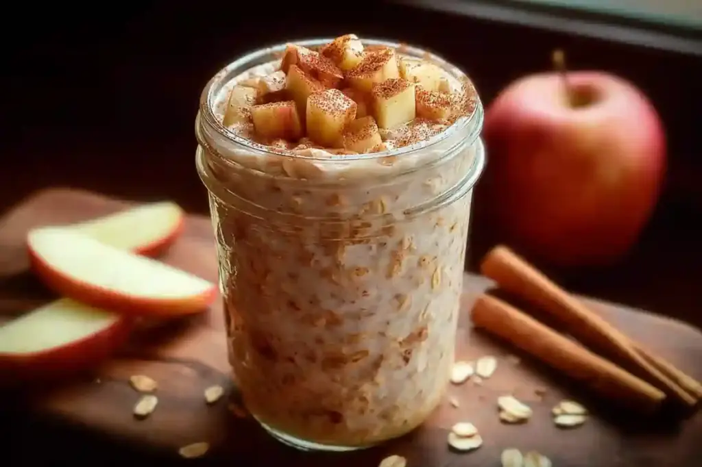 Cinnamon Apple Overnight Oats