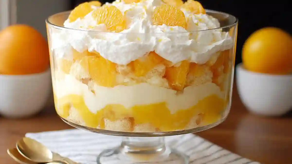 Creamsicle Trifle