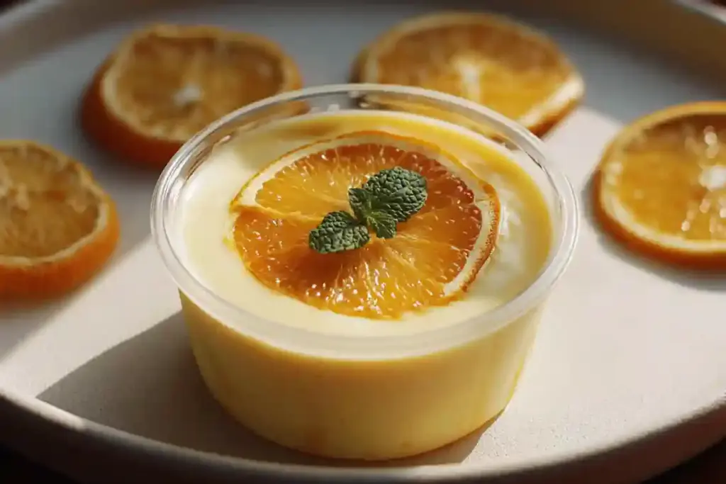 Creamy Orange Custard