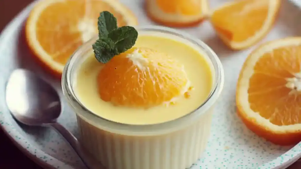 Creamy Orange Custard