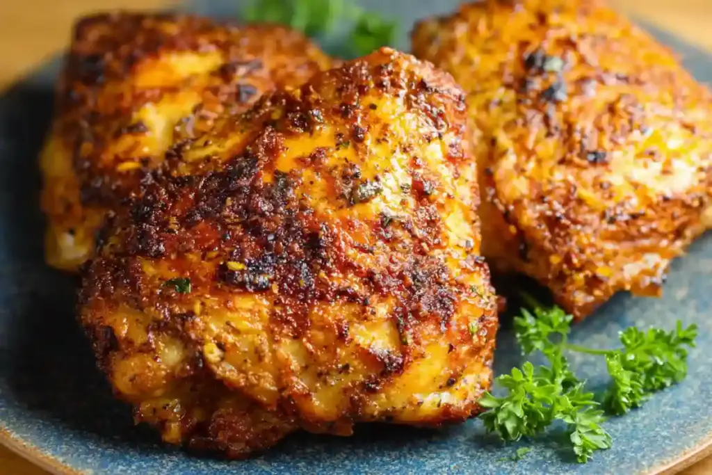 Crispy Air Fryer Chicken Thighs