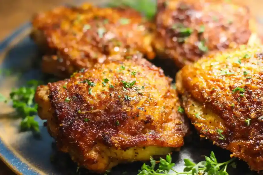Crispy Air Fryer Chicken Thighs