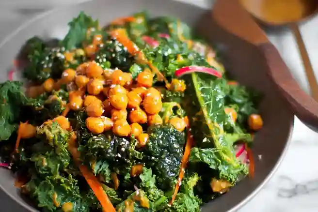 Delightfully Crunchy Kale Salad