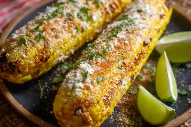 Grilled Mexican Corn (Elote)
