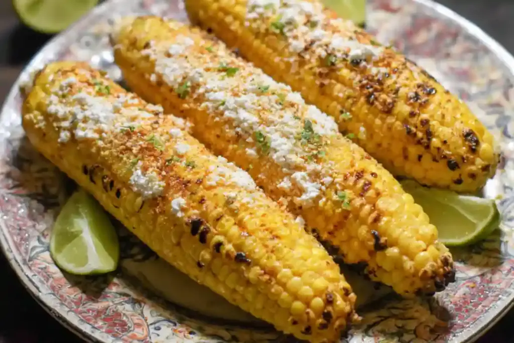 Grilled Mexican Corn (Elote)