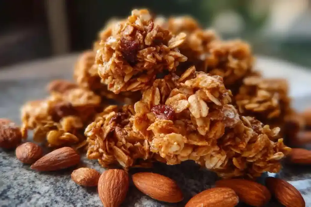 Honey Almond Granola Clusters
