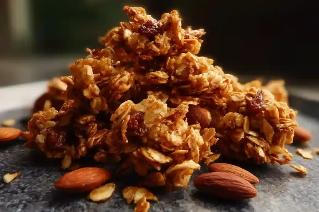 Honey Almond Granola Clusters