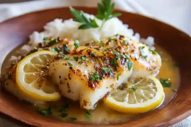 Lemon Butter Cod Recipe