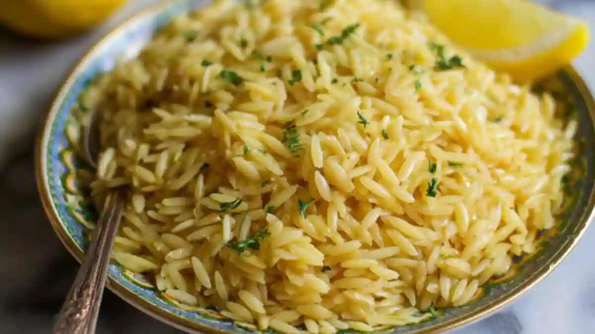 Lemon Orzo Recipe