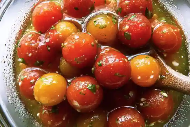Marinated Cherry Tomatoes