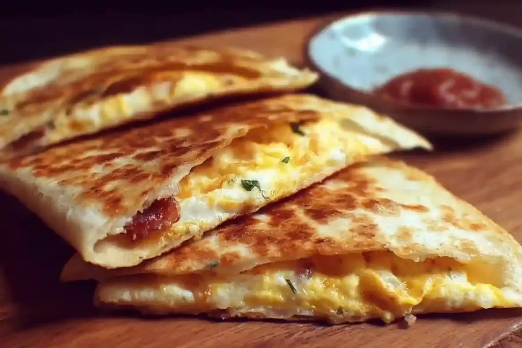Mini Egg and Cheese Quesadillas