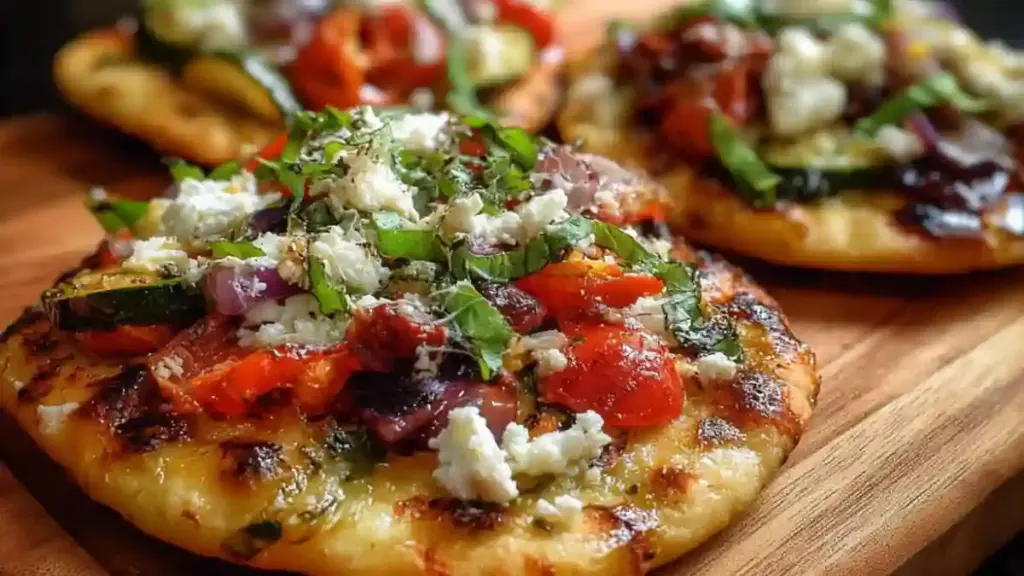 Irresistible Mini Veggie Flatbreads