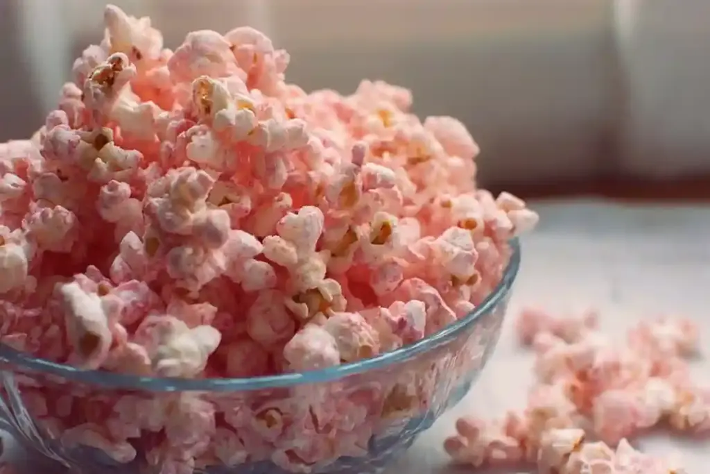 Old Fashioned Pink Popcorn
