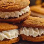 Pumpkin Spice Cookie Sandwiches
