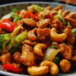 Quick Chicken Stir-Fry with cashews