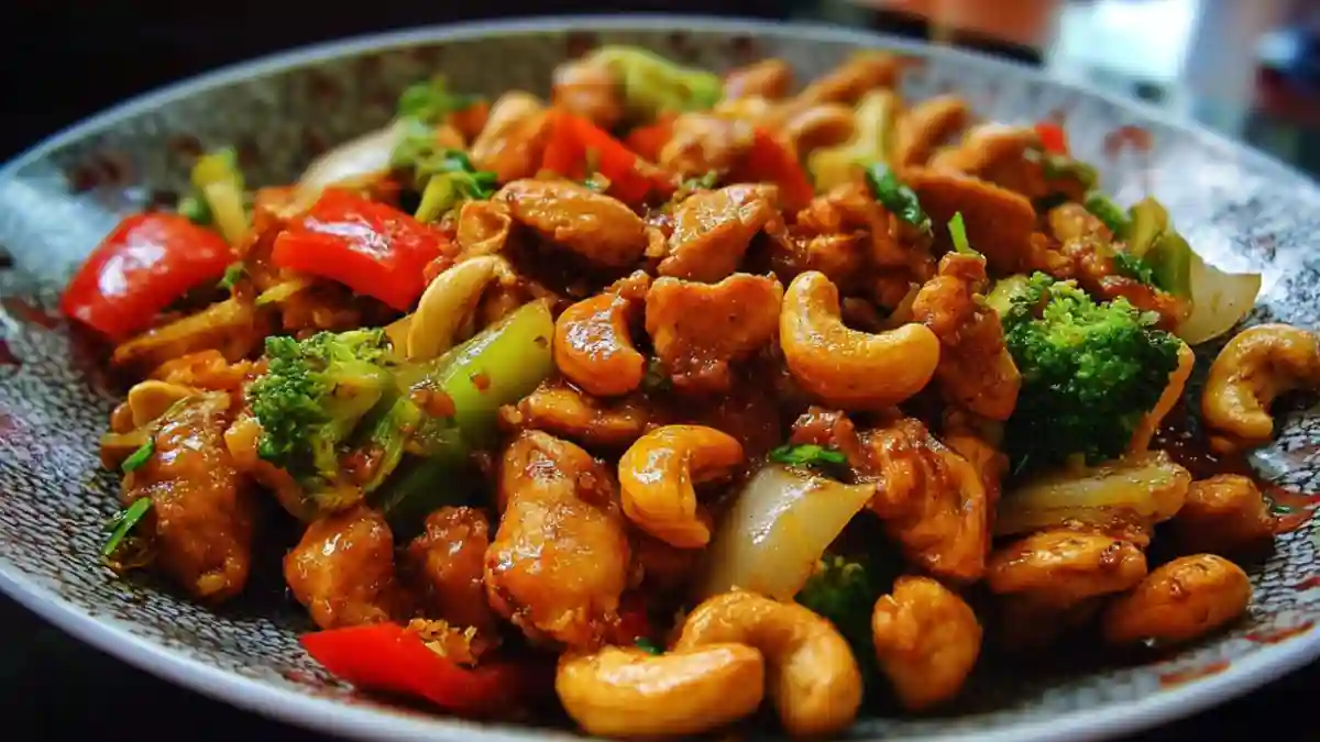 Quick Chicken Stir-Fry with Cashews