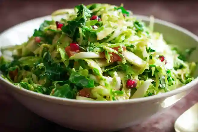 Shaved Brussels Sprout Salad