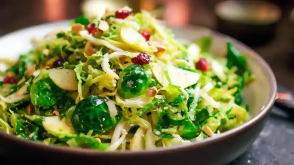 Shaved Brussels Sprout Salad