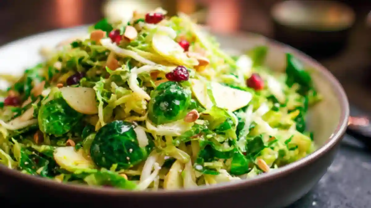 Shaved Brussels Sprout Salad