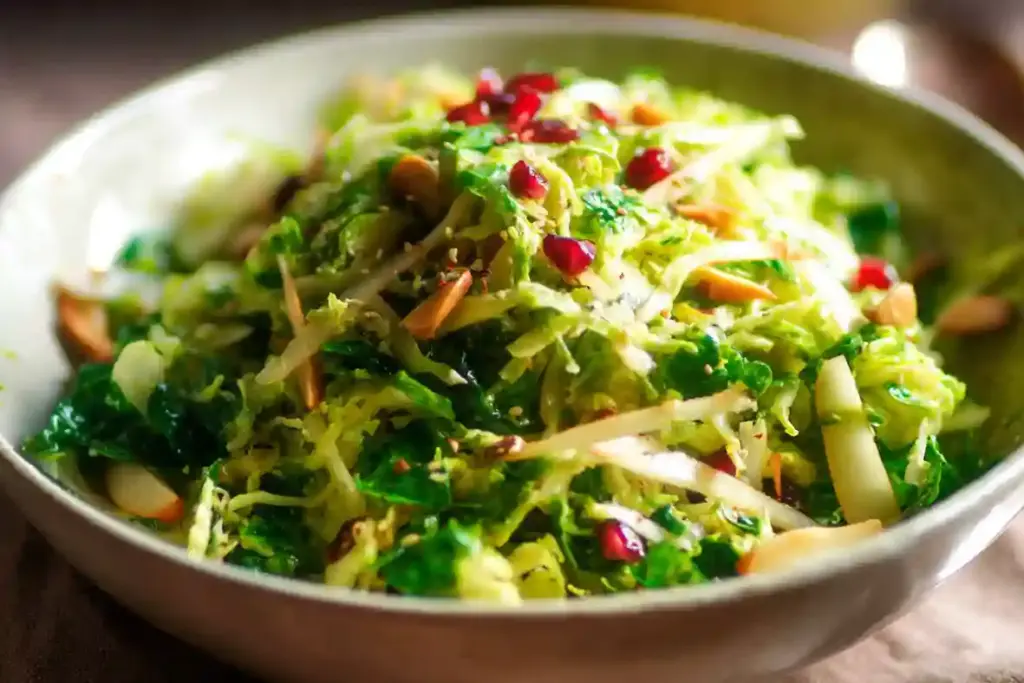 Shaved Brussels Sprout Salad