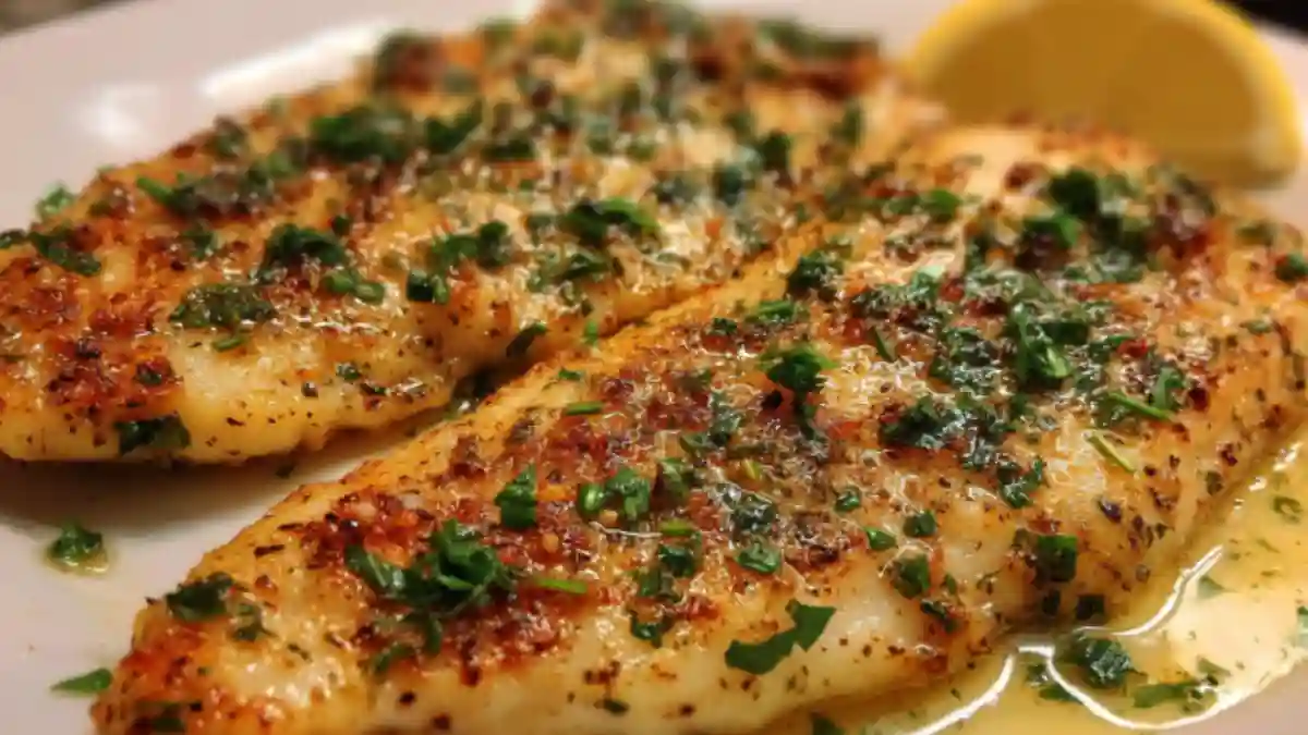 Simple Garlic Butter Tilapia