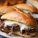Slow Cooker French Dip Sandwiches