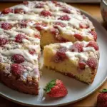 Strawberries and Cream Coffee Cake