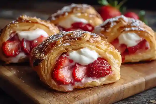 Strawberry Cream Cheese Pastries