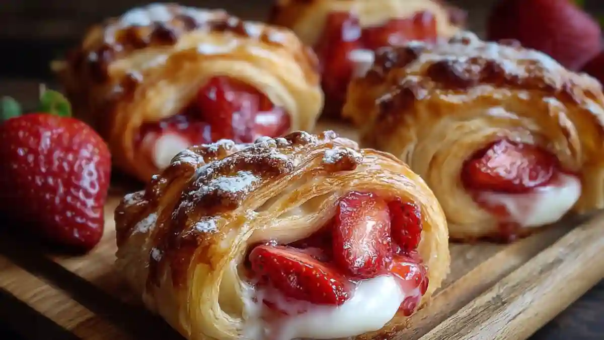 Strawberry Cream Cheese Pastries